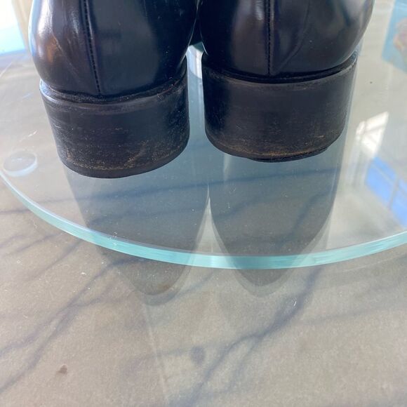 GUCCI Black Leather Loafer - Picture 4 of 10